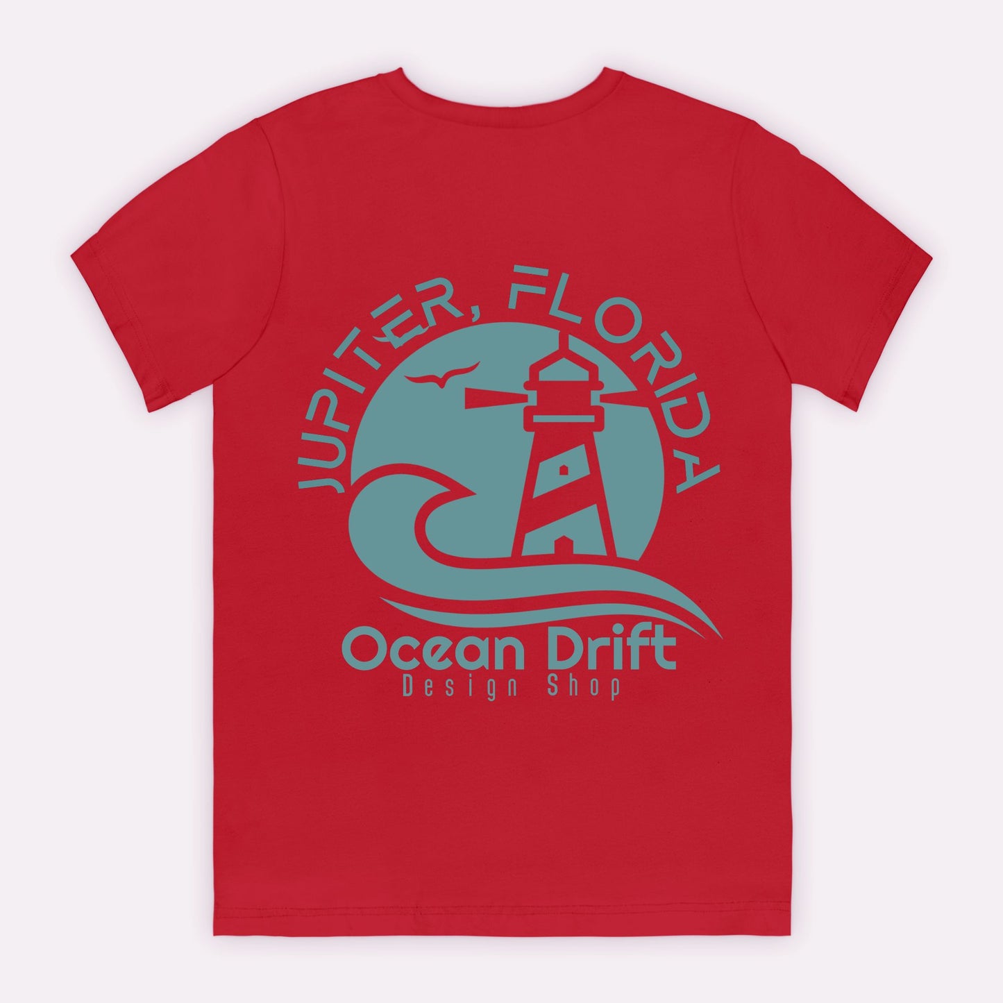 SUPER SOFT Ocean Drift T-Shirt (Teal Back Logo/Unisex)