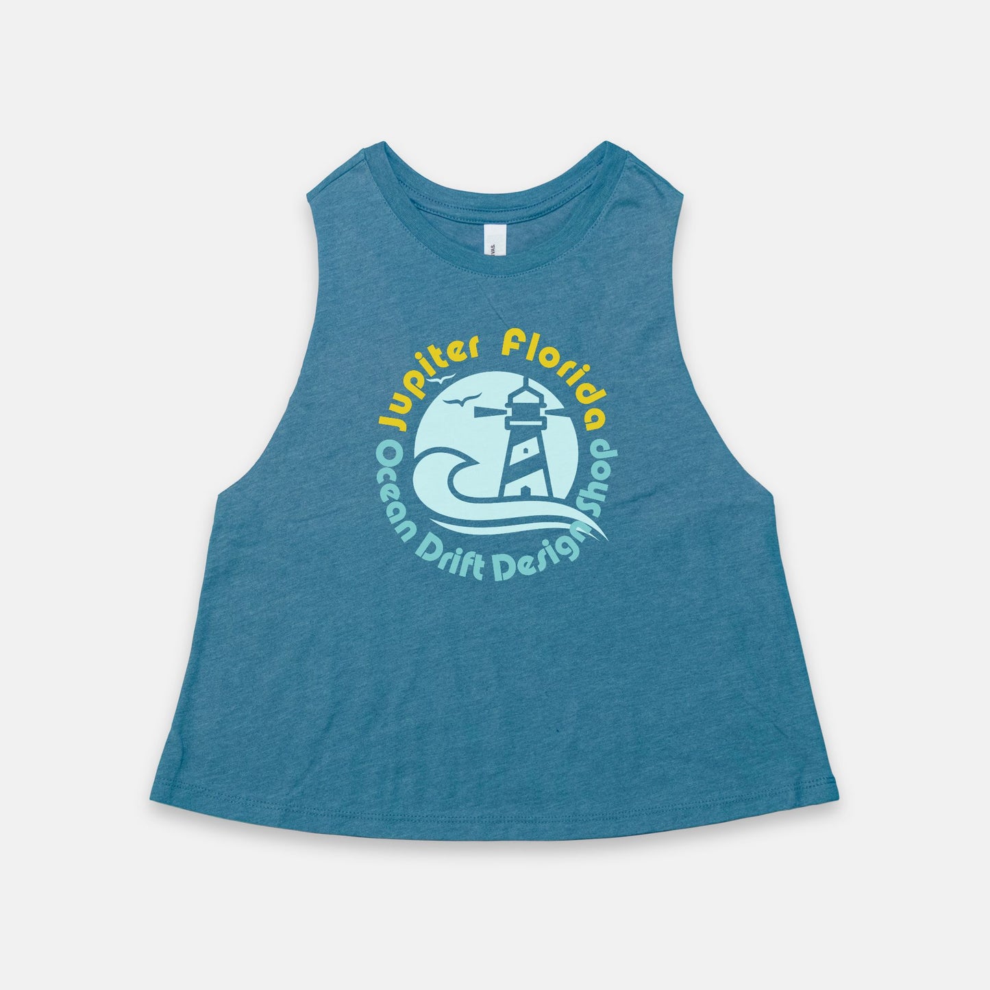 SUPER SOFT Jupiter Racerback Cropped Tank