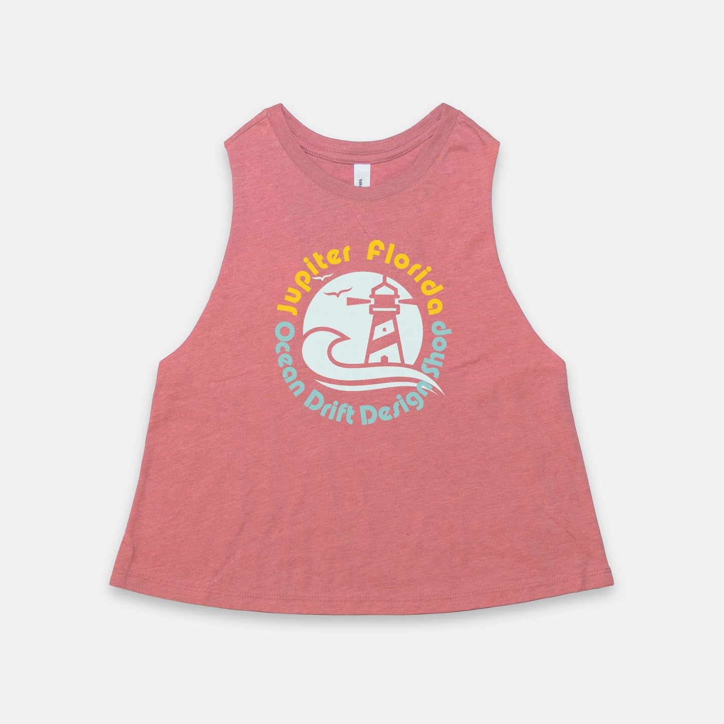 SUPER SOFT Jupiter Racerback Cropped Tank