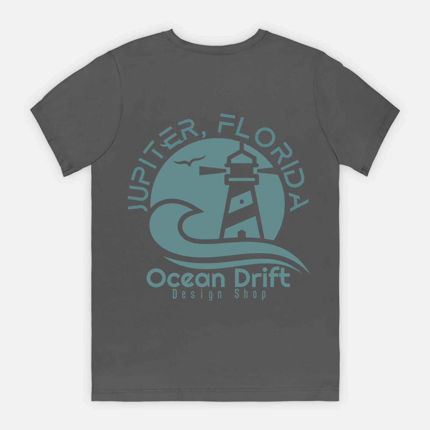 SUPER SOFT Ocean Drift T-Shirt (Teal Back Logo/Unisex)
