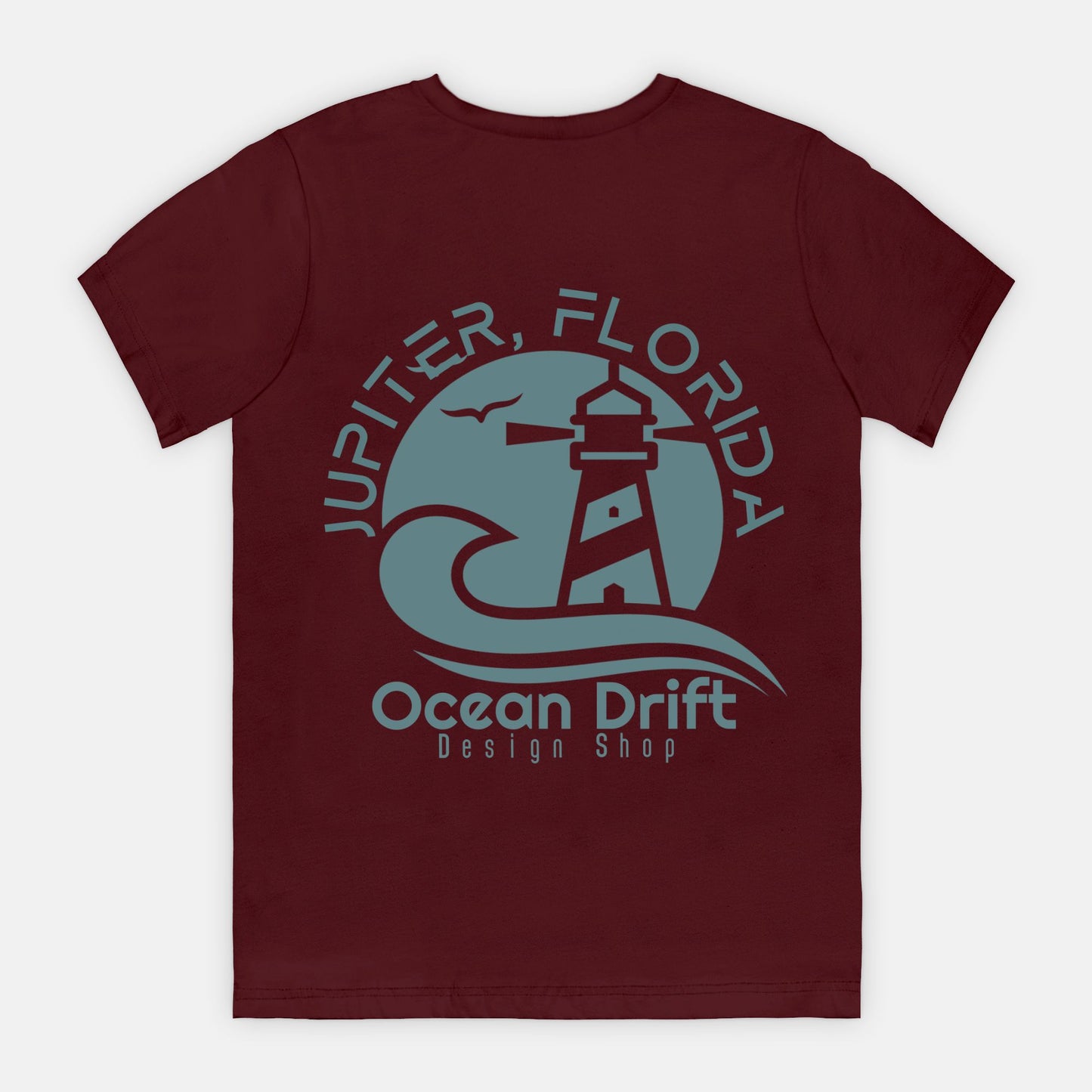 SUPER SOFT Ocean Drift T-Shirt (Teal Back Logo/Unisex)