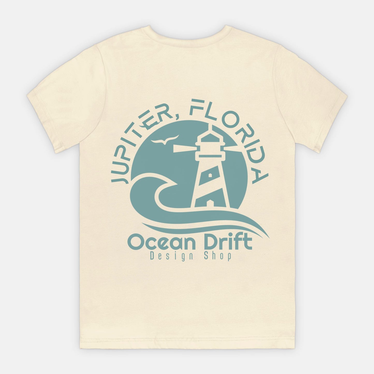 SUPER SOFT Ocean Drift T-Shirt (Teal Back Logo/Unisex)