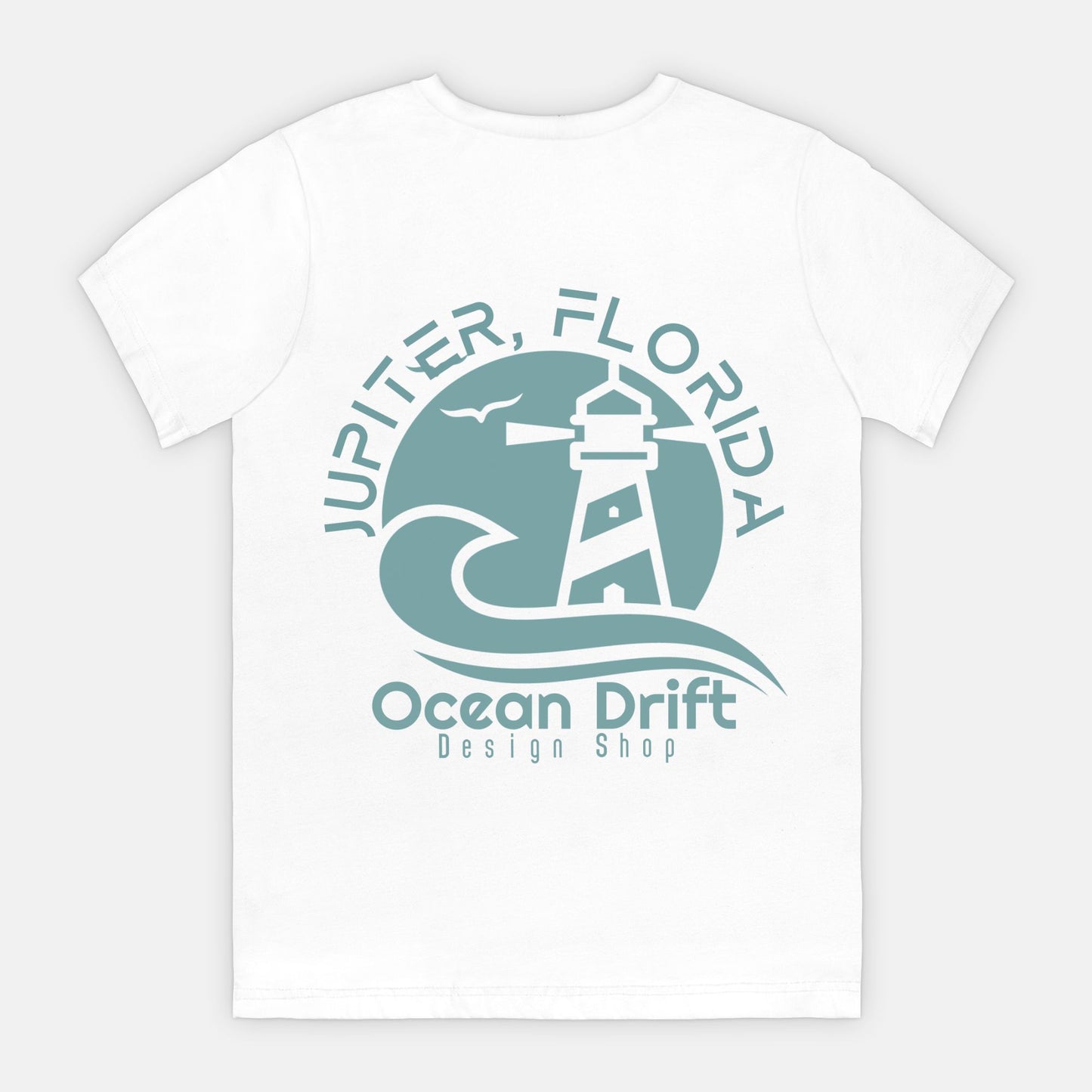 SUPER SOFT Ocean Drift T-Shirt (Teal Back Logo/Unisex)