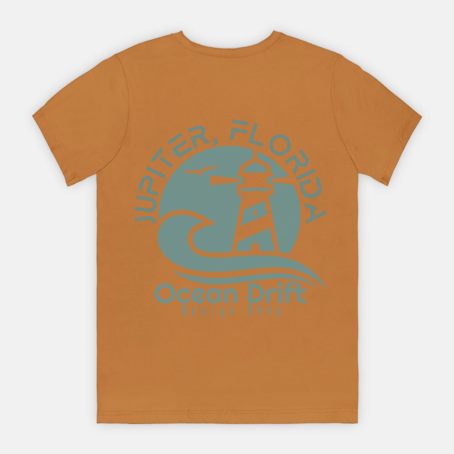 SUPER SOFT Ocean Drift T-Shirt (Teal Back Logo/Unisex)