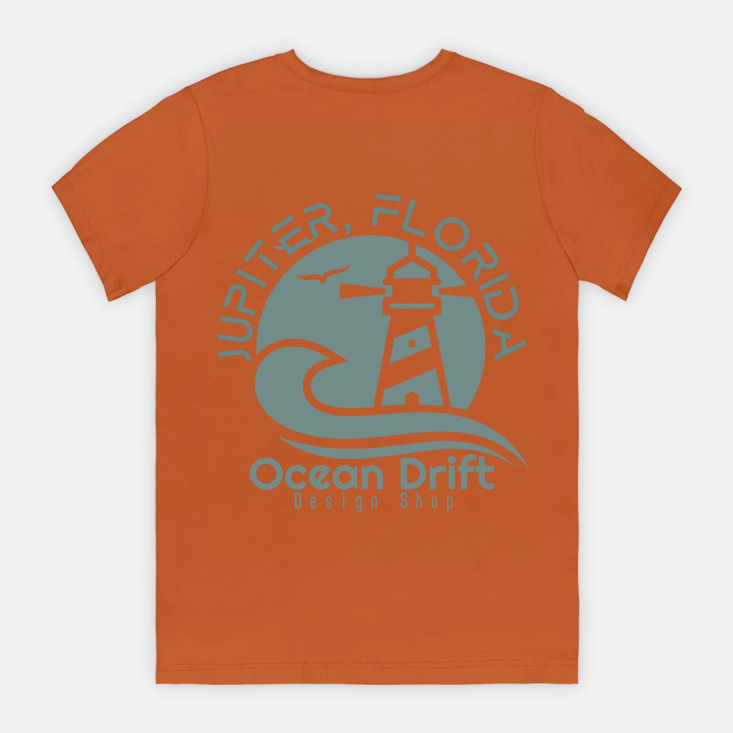 SUPER SOFT Ocean Drift T-Shirt (Teal Back Logo/Unisex)