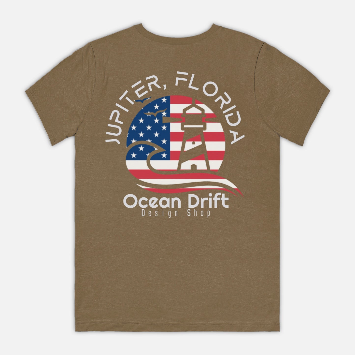 SUPER SOFT Jupiter, FL Tee (USA Back Logo/Unisex)