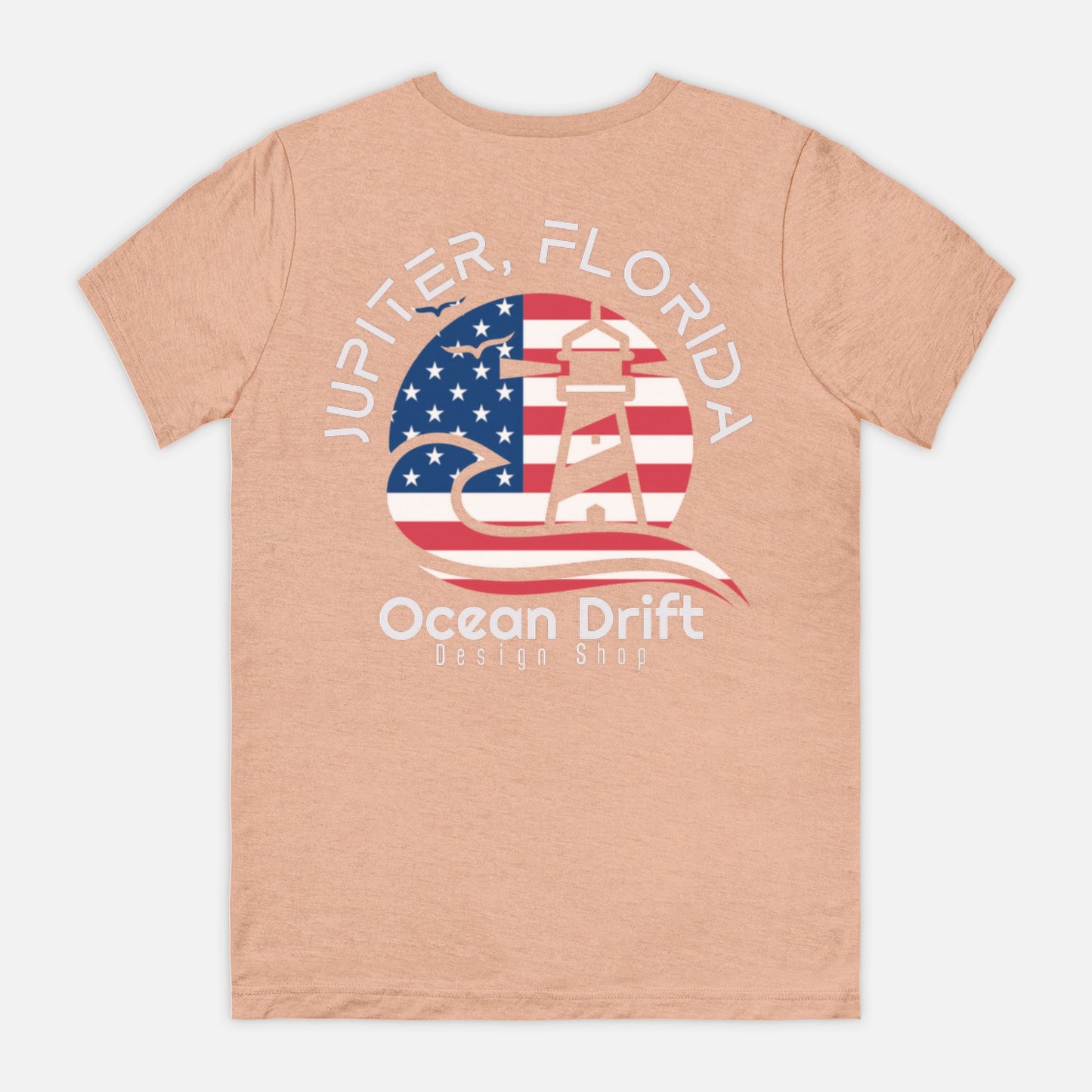 SUPER SOFT Jupiter, FL Tee (USA Back Logo/Unisex)