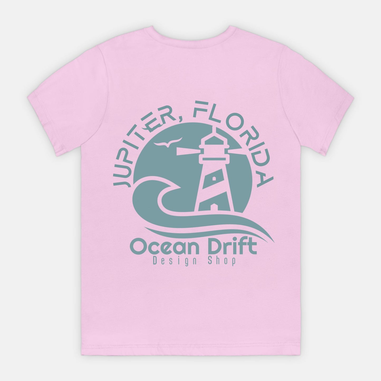 SUPER SOFT Ocean Drift T-Shirt (Teal Back Logo/Unisex)
