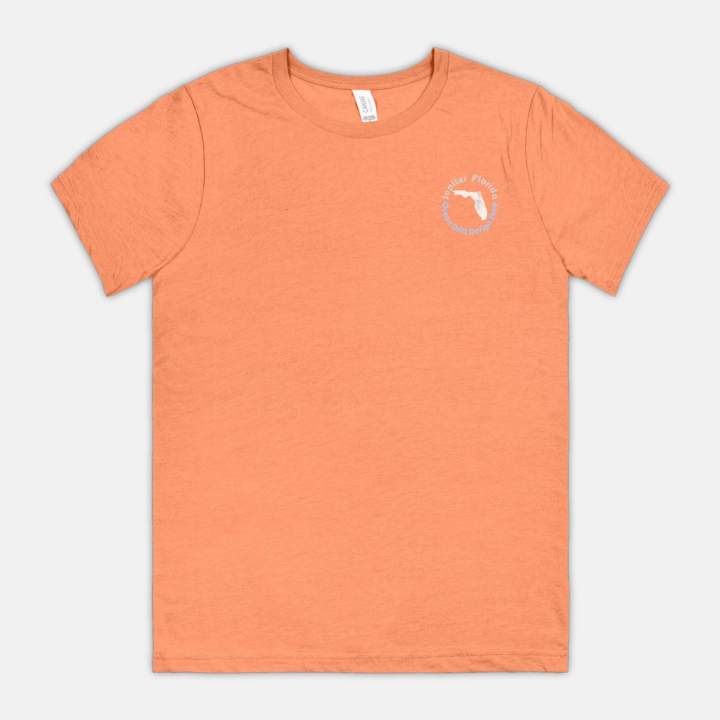 SUPER SOFT Ocean Drift Tee (Teal/Pink Back Logo/Unisex)