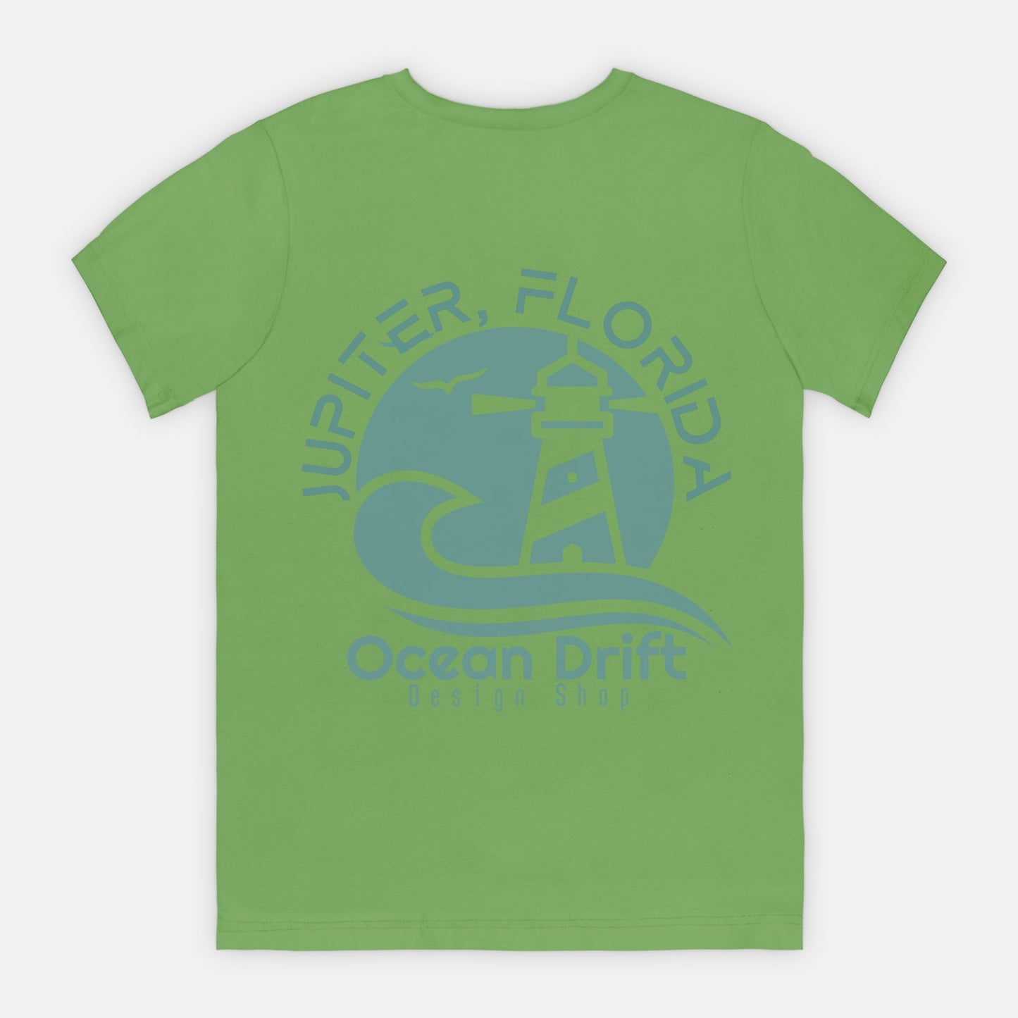 SUPER SOFT Ocean Drift T-Shirt (Teal Back Logo/Unisex)