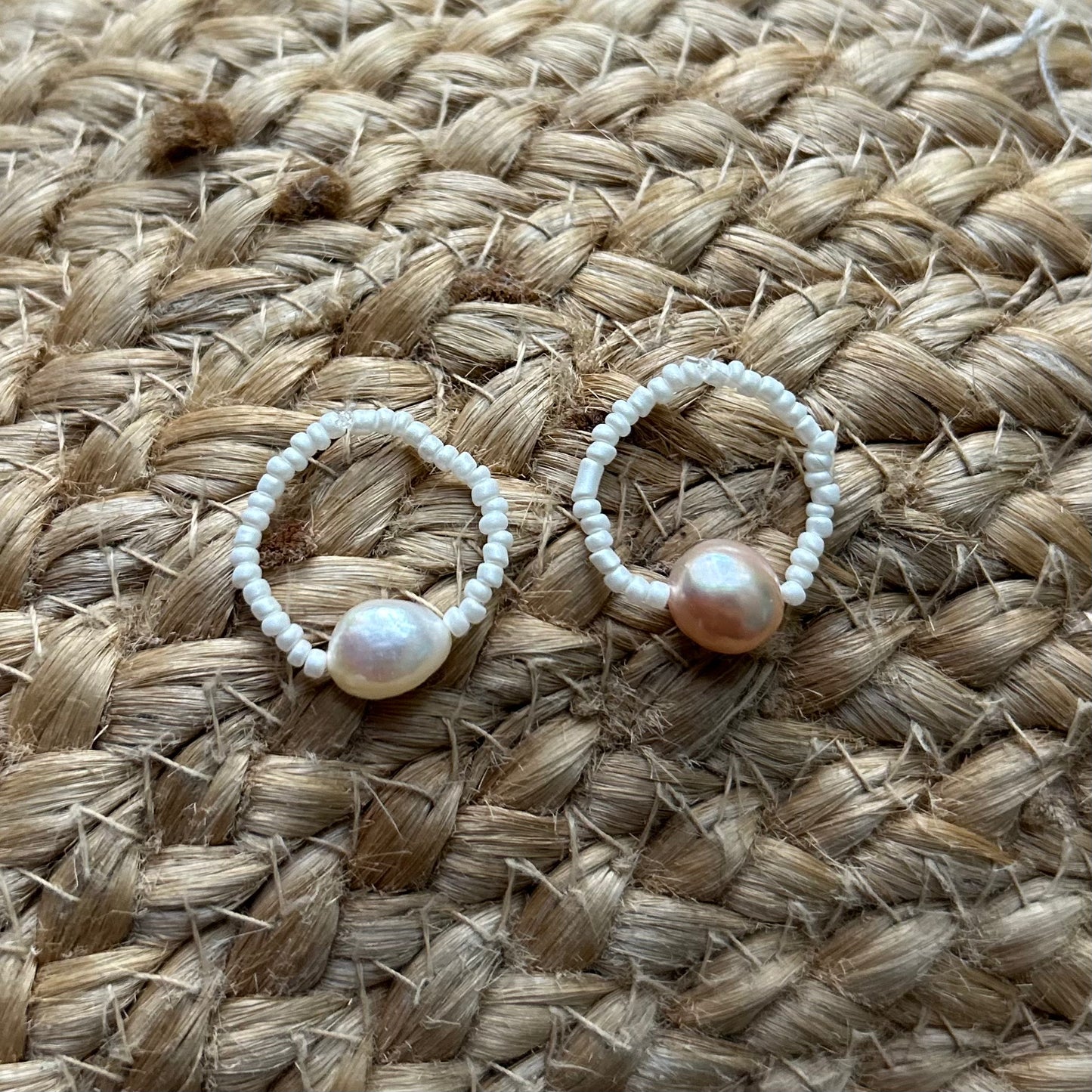 Freshwater Pearl Stretchy Ring