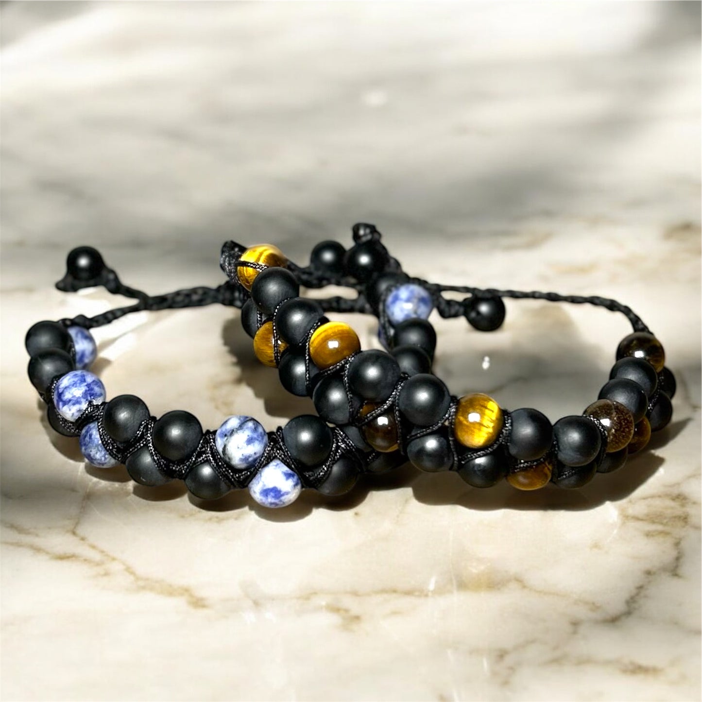 Double Strand Stone Bracelet