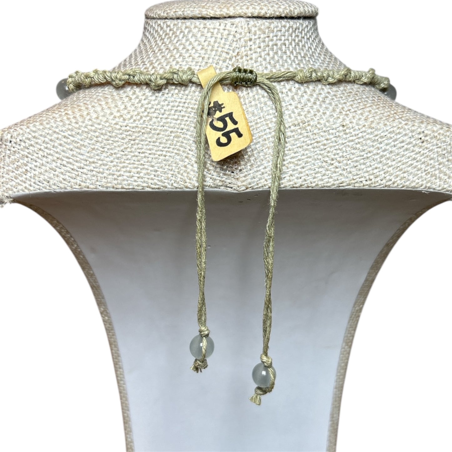 Sea Glass & Hemp Necklace