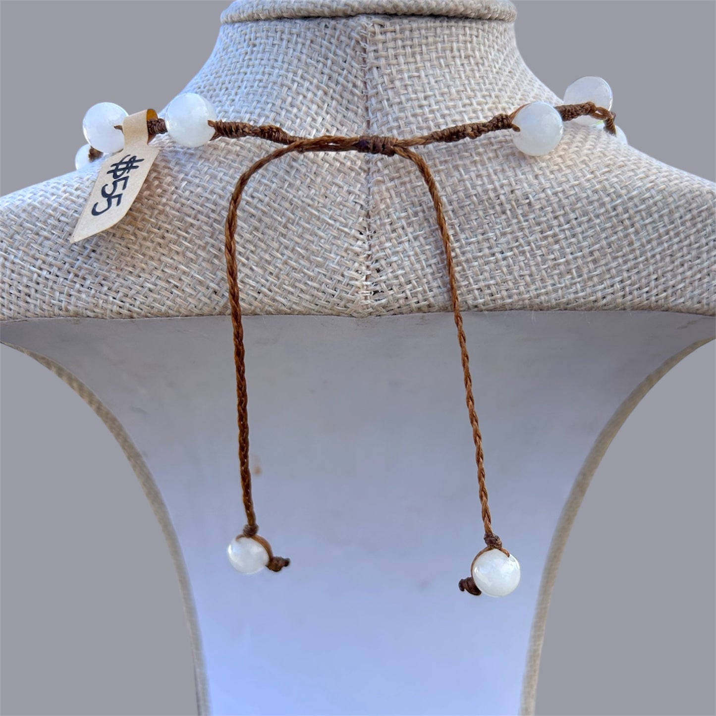 Shark Tooth + Pearl + Stone Necklace