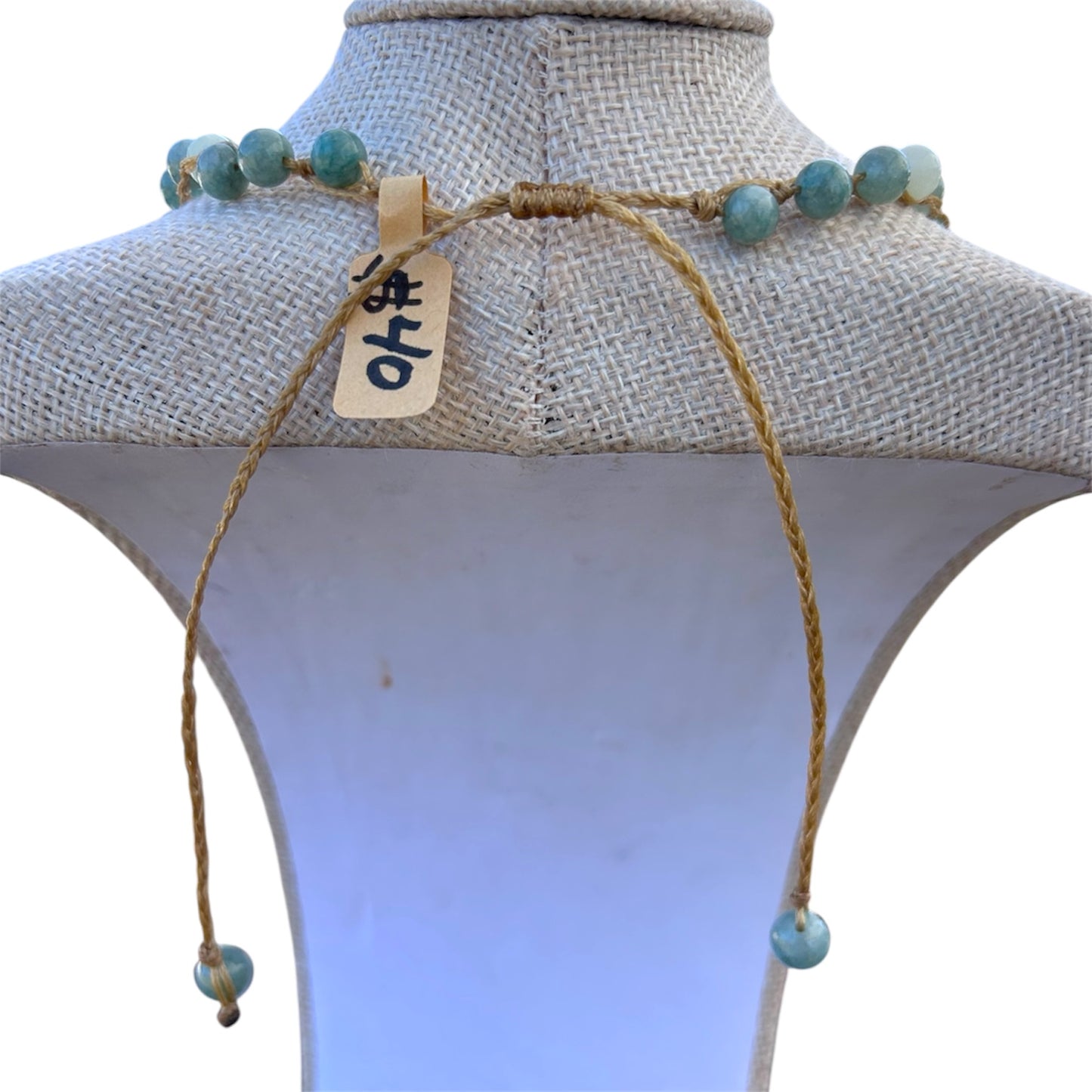 Shark Tooth + Stone Necklace