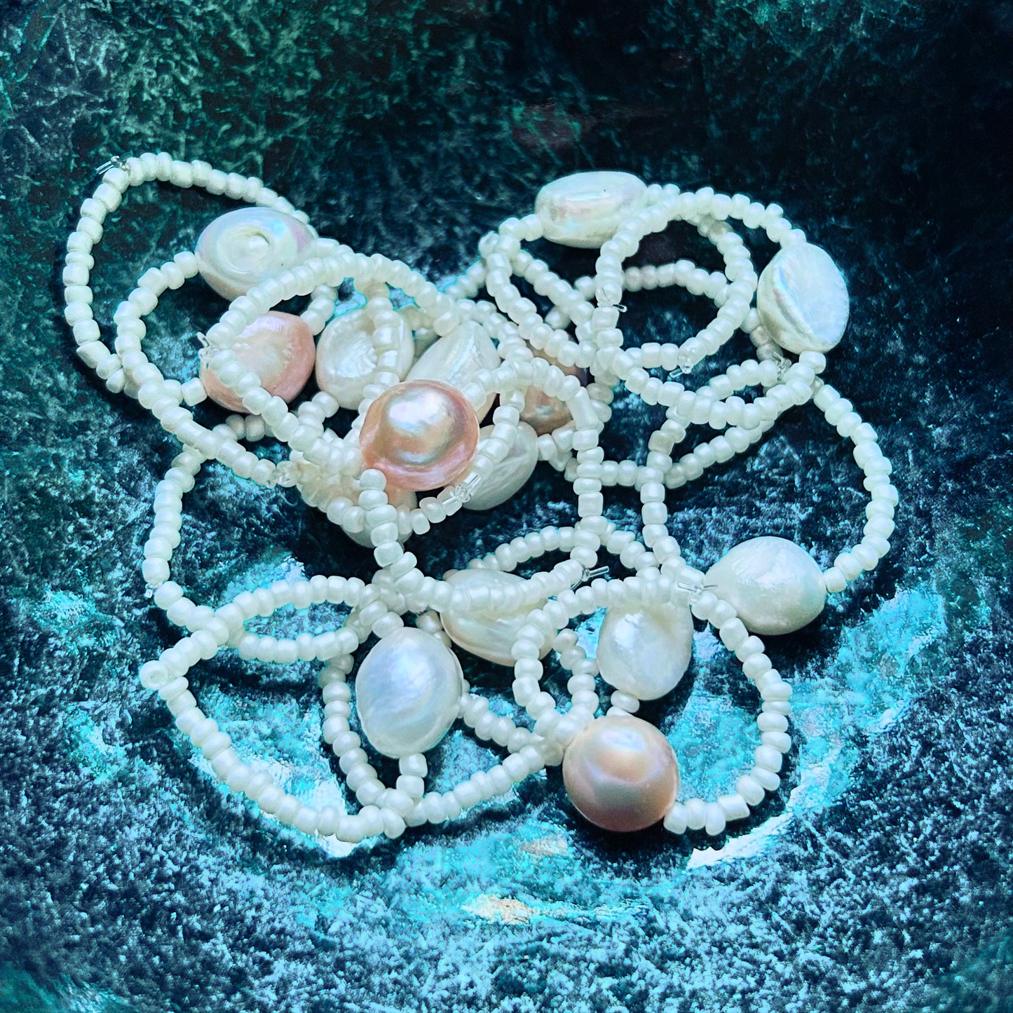 Freshwater Pearl Stretchy Ring