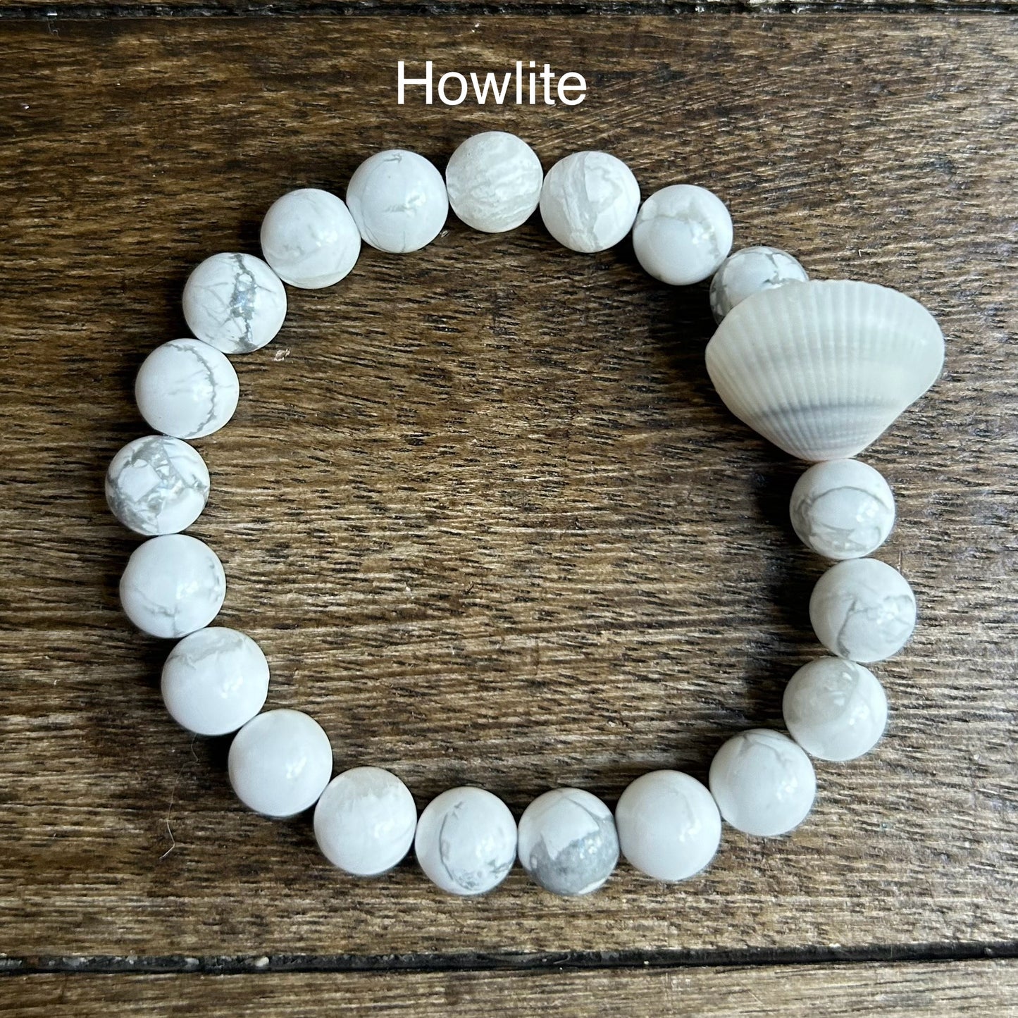Stone Seashell Bracelet