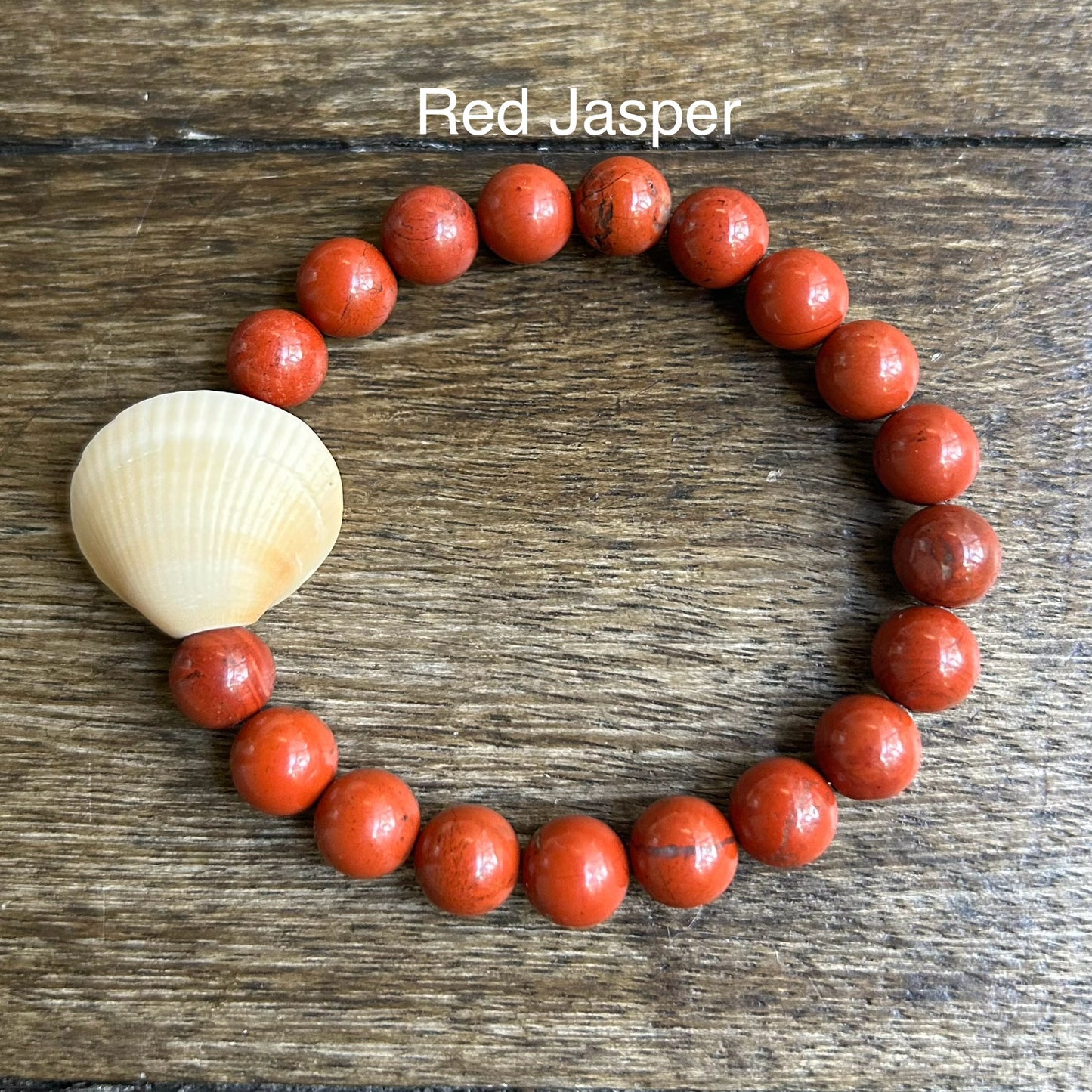 Stone Seashell Bracelet