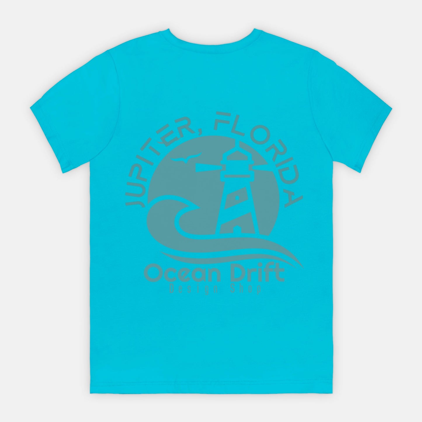 SUPER SOFT Ocean Drift T-Shirt (Teal Back Logo/Unisex)