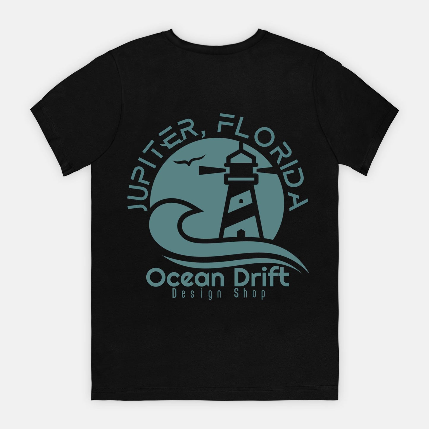 SUPER SOFT Ocean Drift T-Shirt (Teal Back Logo/Unisex)