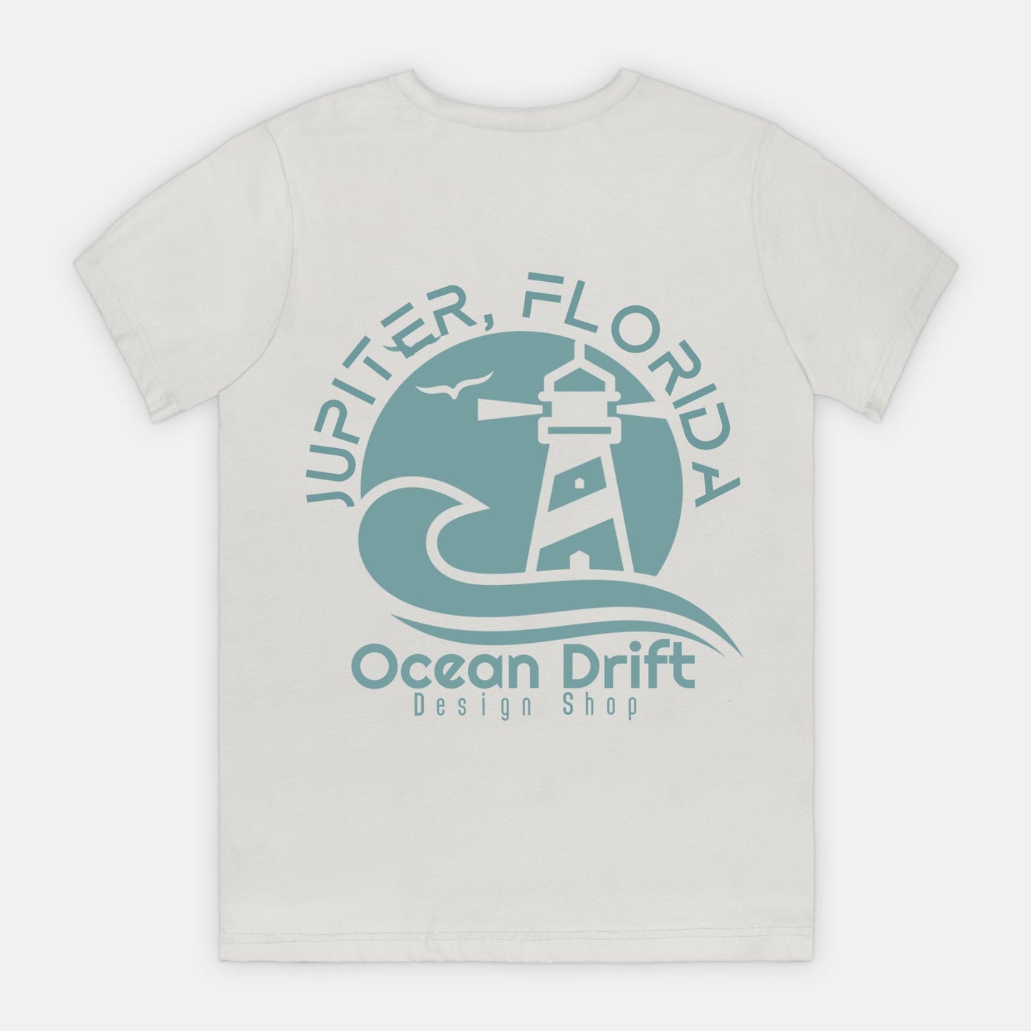 SUPER SOFT Ocean Drift T-Shirt (Teal Back Logo/Unisex)