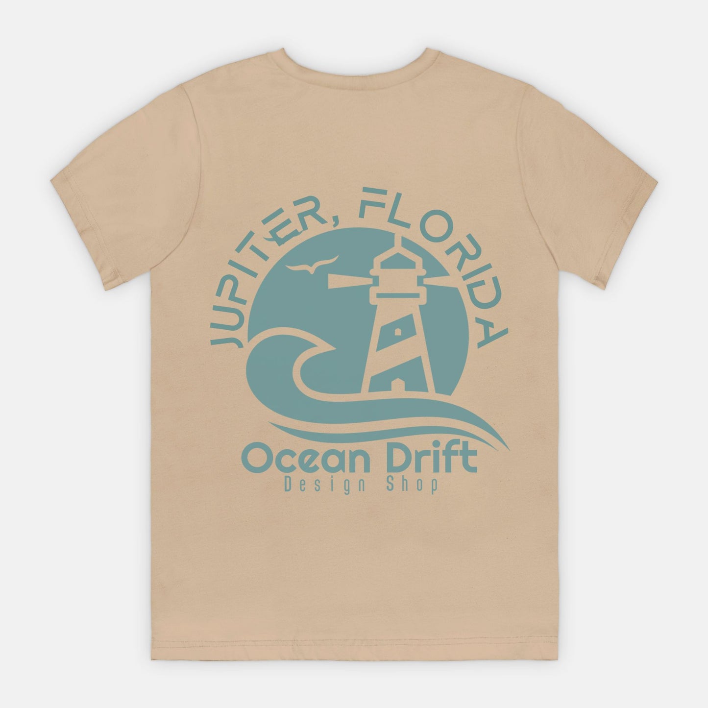 SUPER SOFT Ocean Drift T-Shirt (Teal Back Logo/Unisex)