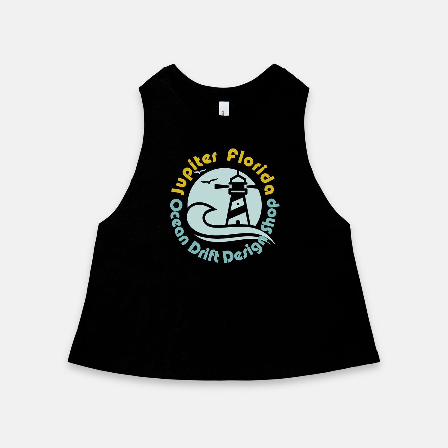 SUPER SOFT Jupiter Racerback Cropped Tank