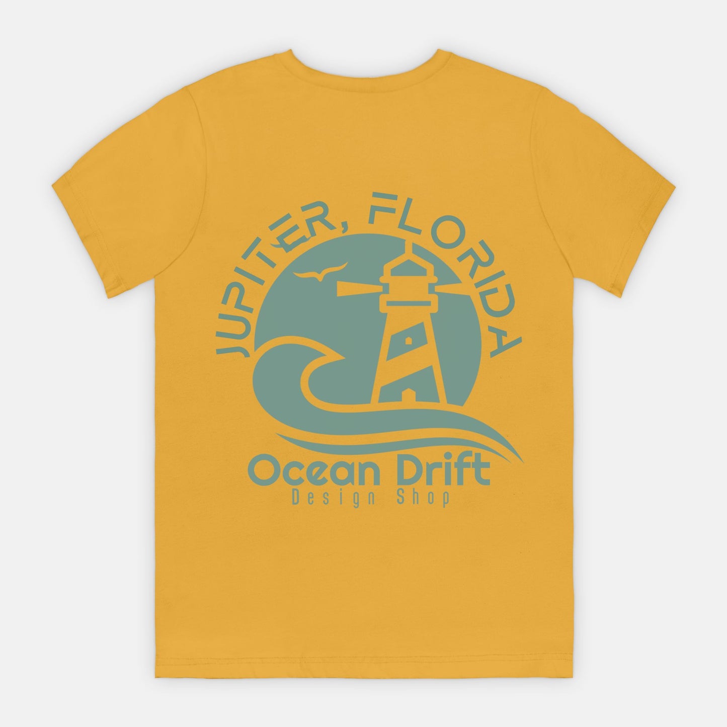 SUPER SOFT Ocean Drift T-Shirt (Teal Back Logo/Unisex)