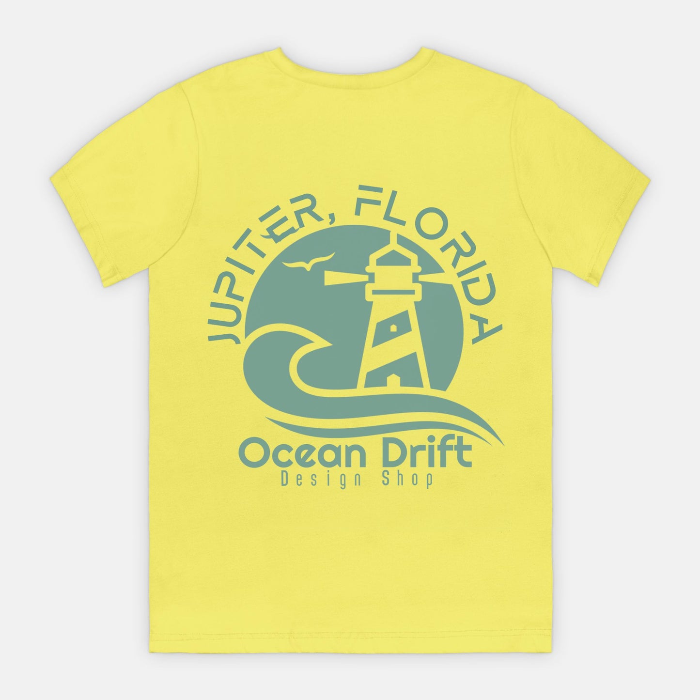 SUPER SOFT Ocean Drift T-Shirt (Teal Back Logo/Unisex)