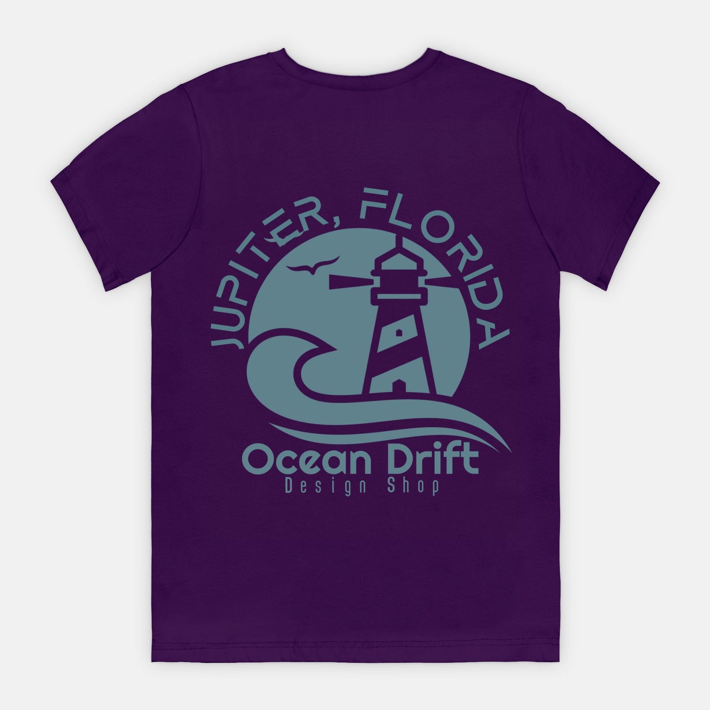 SUPER SOFT Ocean Drift T-Shirt (Teal Back Logo/Unisex)