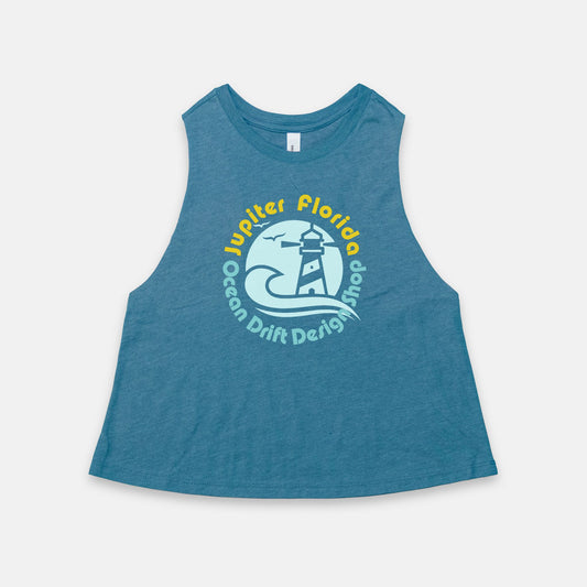 SUPER SOFT Jupiter Racerback Cropped Tank