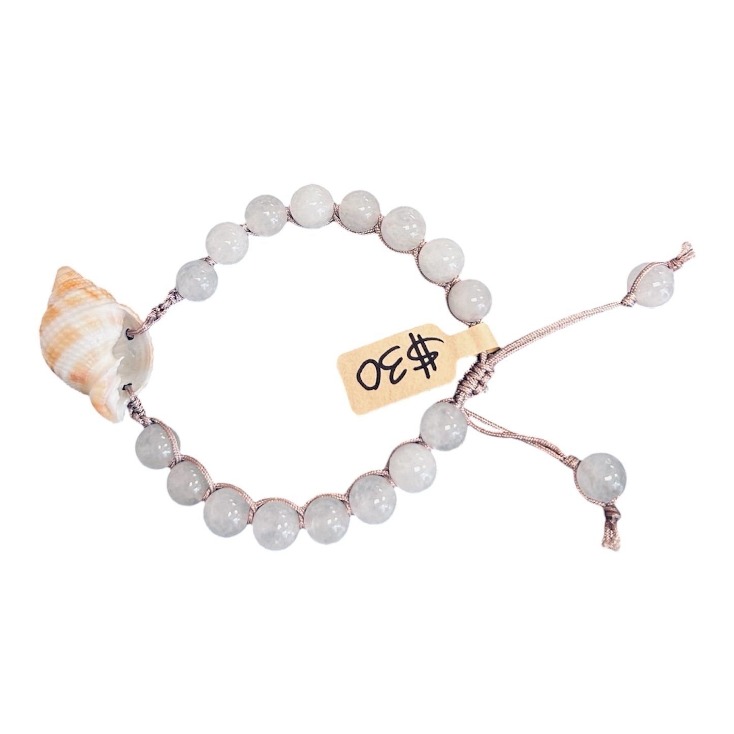 Common Nutmeg & Stone Bracelet