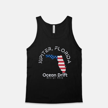 Jupiter USA Unisex Jersey Tank