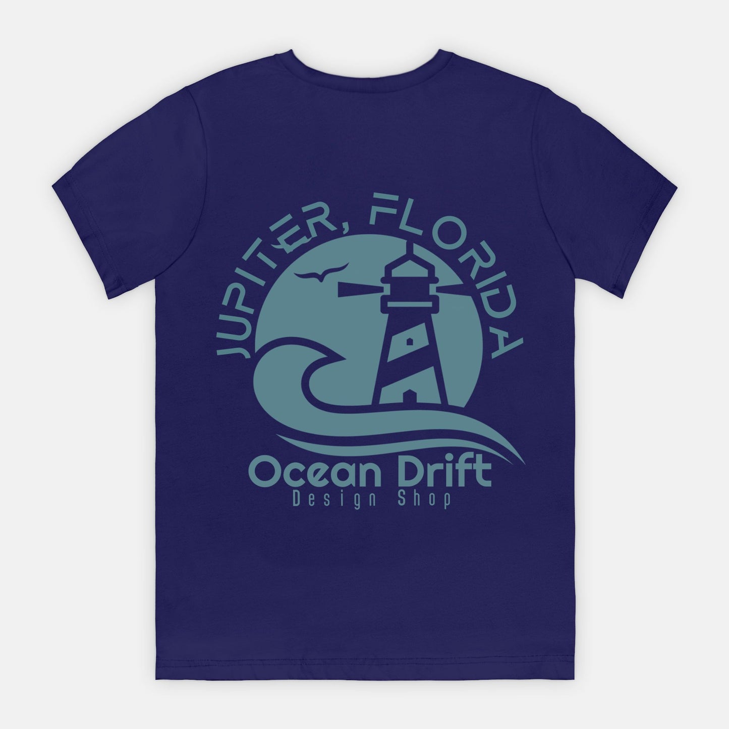 SUPER SOFT Ocean Drift T-Shirt (Teal Back Logo/Unisex)