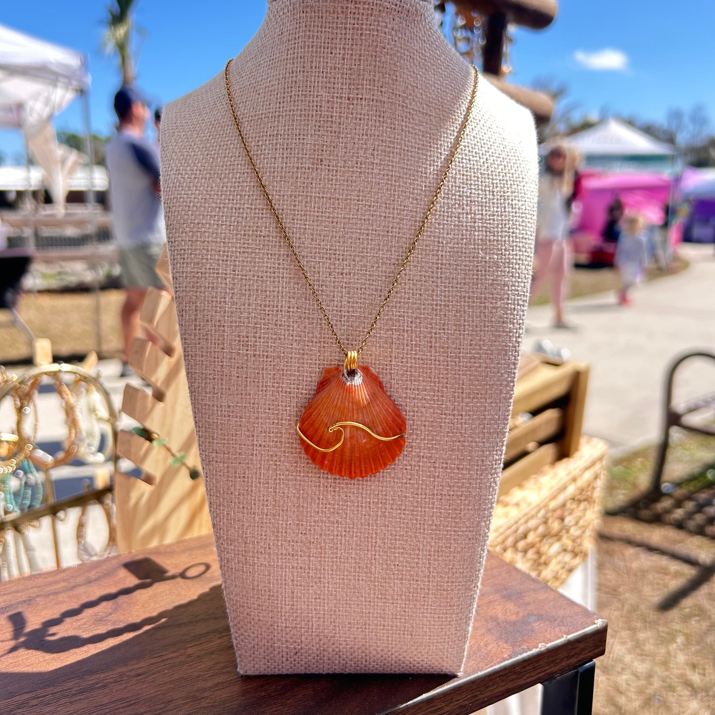 Scallop Shell & Wave