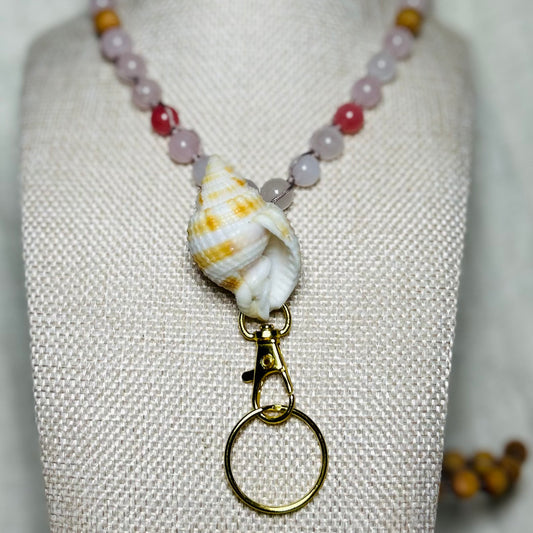 “Nutmeg” Ocean Lanyard