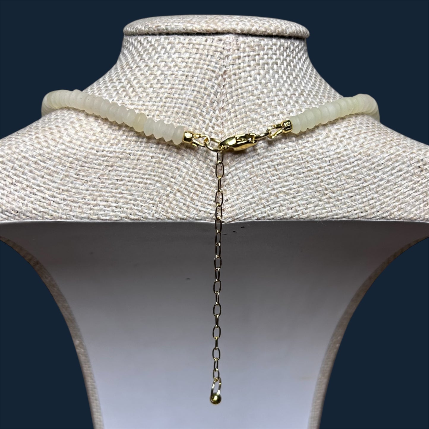 Milky Jade Pearl Necklace