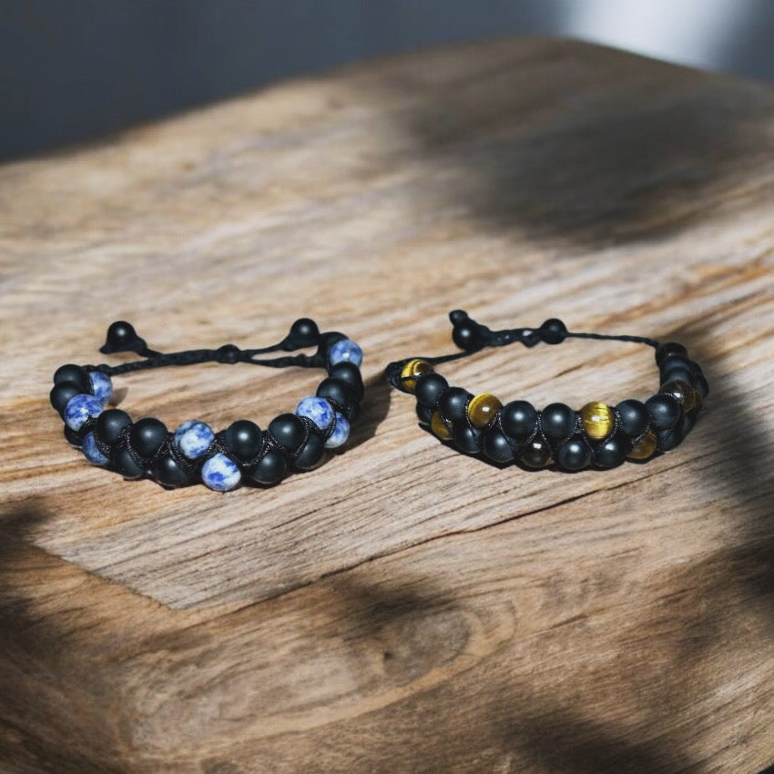 Double Strand Stone Bracelet