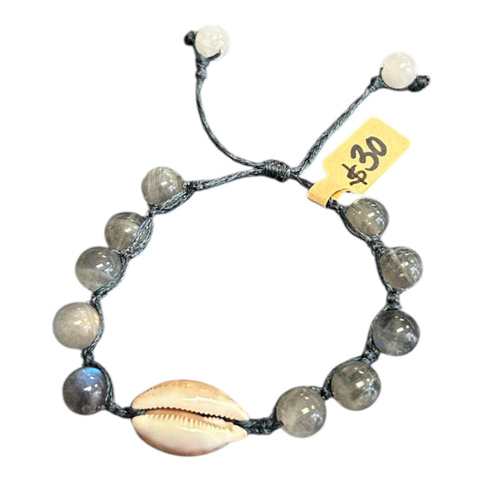 Cowrie & Stone Bracelet