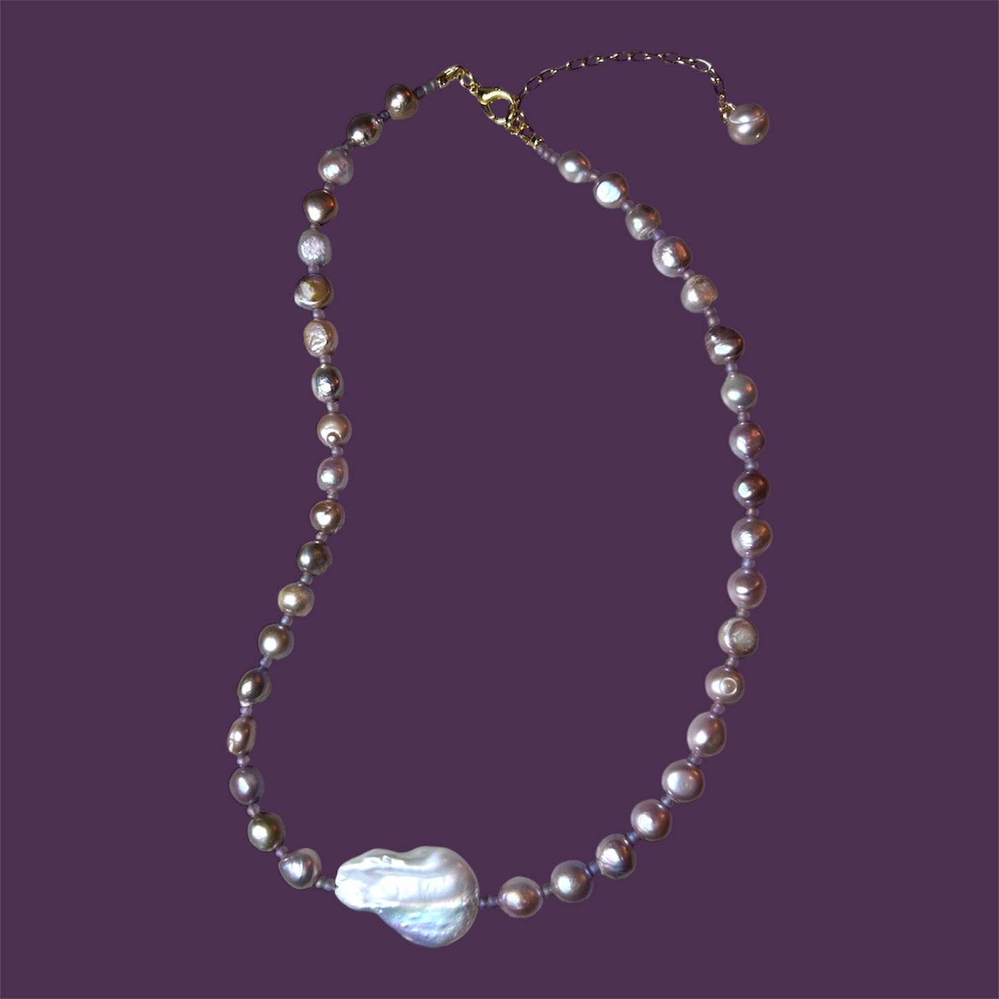 “The Lover” Pearl Necklace