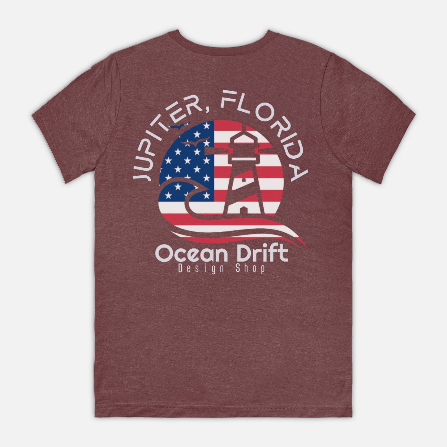 Jupiter USA Unisex Tee 3001CVC