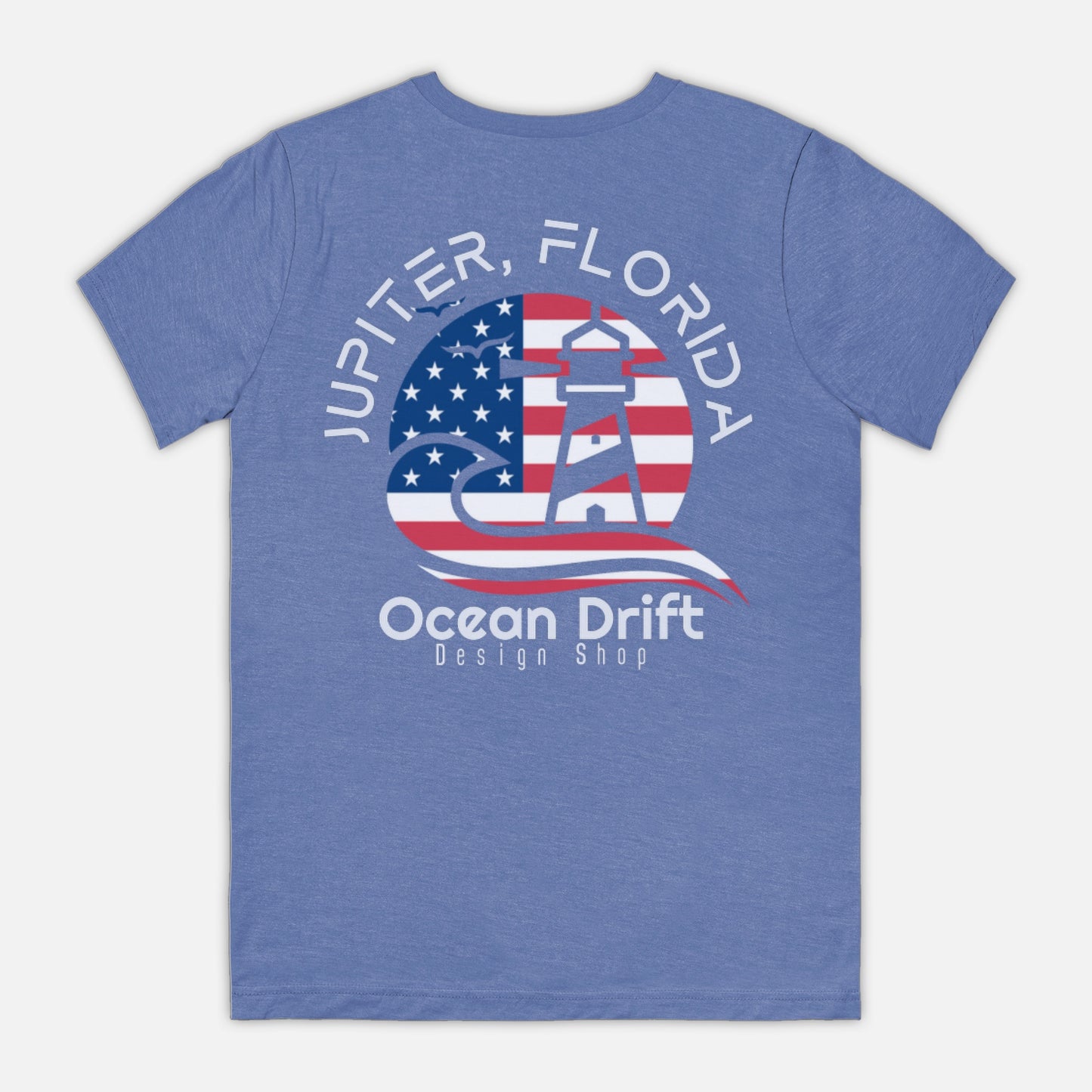 Jupiter USA Unisex Tee 3001CVC