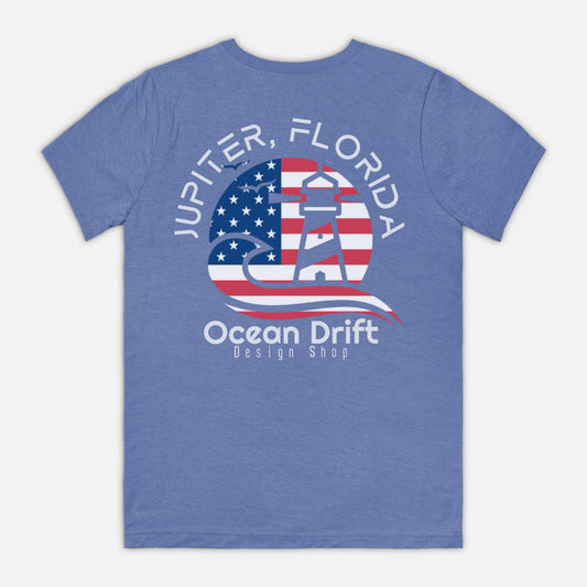 SUPER SOFT Jupiter, FL Tee (USA Back Logo/Unisex)